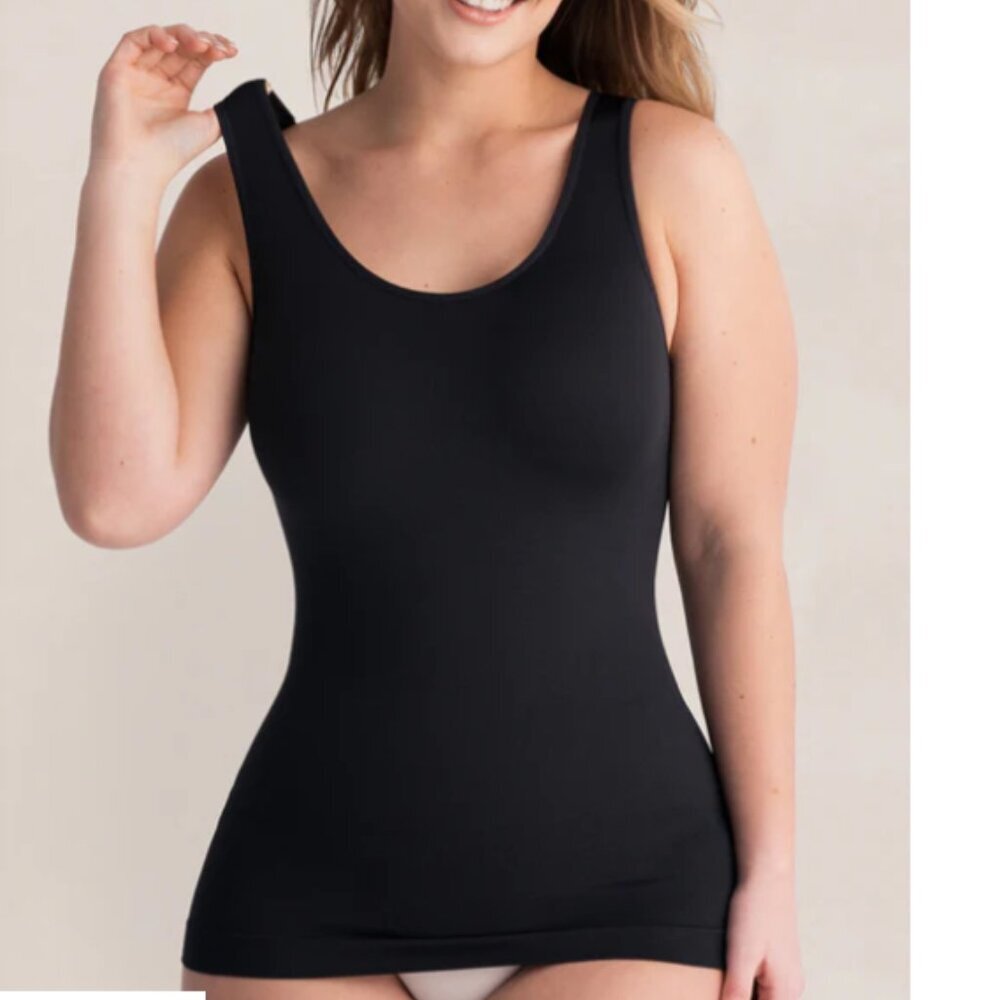 NEW Shapermint Essentials All Day Every Day Shaping Tank Black
